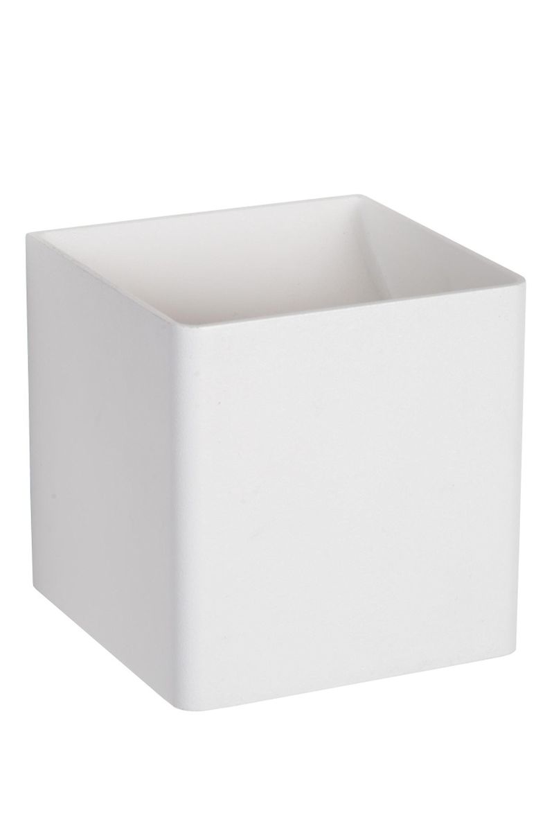 Lucide VERTIGO - Nástenné svietidlo Vonkajšie - LED Dim. - 1x6W 2700K - IP54 - S magnetickou nástennou doskou - Biela